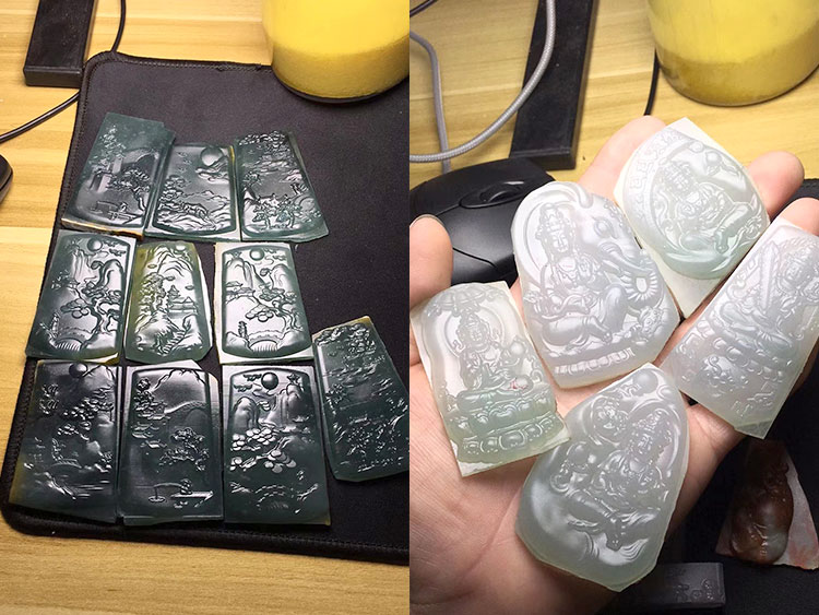 电脑雕刻玉石案例