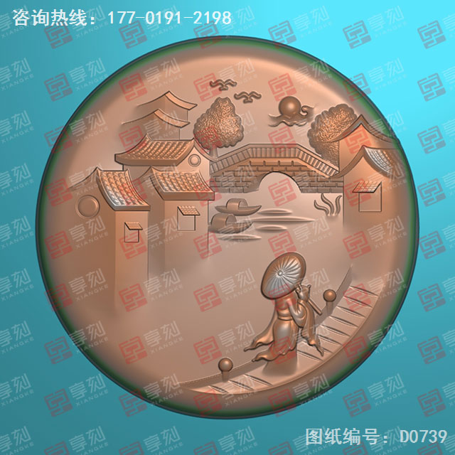 山水玉雕电脑精雕图纸_玉石雕刻机厂家