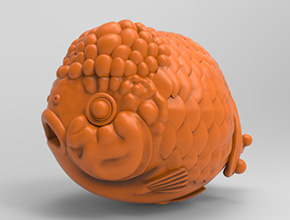 兰寿金银摆件立体3d模型图stl_享刻五轴雕刻机