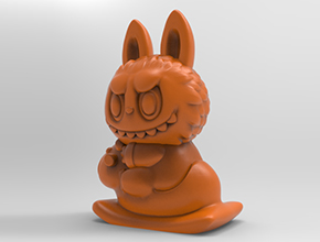 卡巴拉布布电脑3d模型图stl_享刻五轴雕刻机