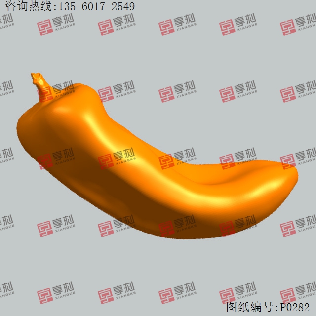 青椒摆件玉雕机玉雕精雕图_享刻数控雕刻机厂家