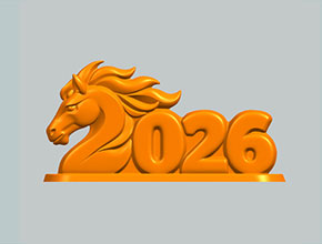 2026生肖马模型图纸_五轴雕刻机厂家