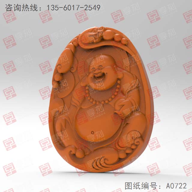 新款大肚佛玉石图纸_电脑数控玉石雕刻机厂家